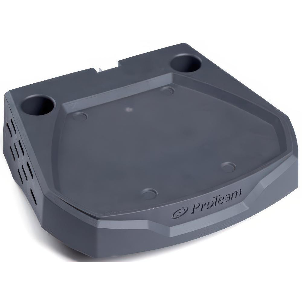 ProTeam Vacuum Cleaner Repair Parts: Part Type: Vac Station w/Two Shelves; Compatible Vacuum Type: Backpack Vacuum; For Use With: Super Coach Pro, ProVac FS 6, GoFit Corded Series, GoFit Cordless Series, Legacy Backpack Models, GoFree Flex Pro II - 107794