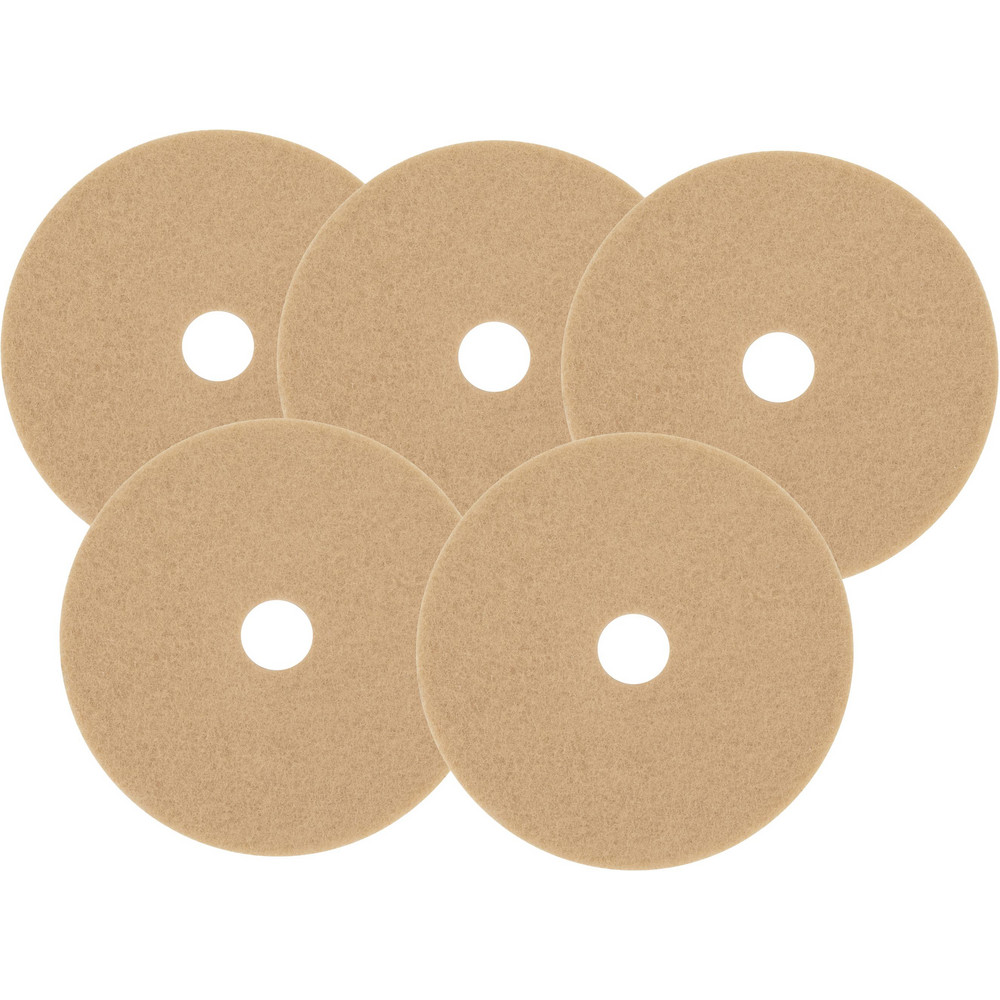 PRO-SOURCE Floor Pads, Bonnets & Screens: Type: Burnishing Pad; Product Type: Floor Pad; Material: Non-Woven Polyester - 7000126620