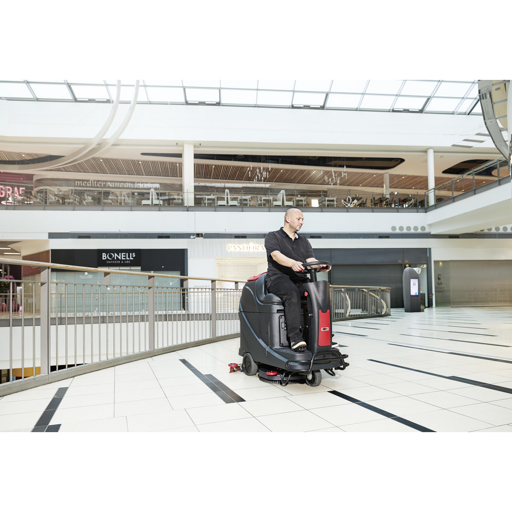 Nilfisk Floor Buffers, Polishers & Scrubbers: Product Type: Floor Scrubber; Power Source: Battery; Cleaning Width: 20 in - AS530R-TPPL