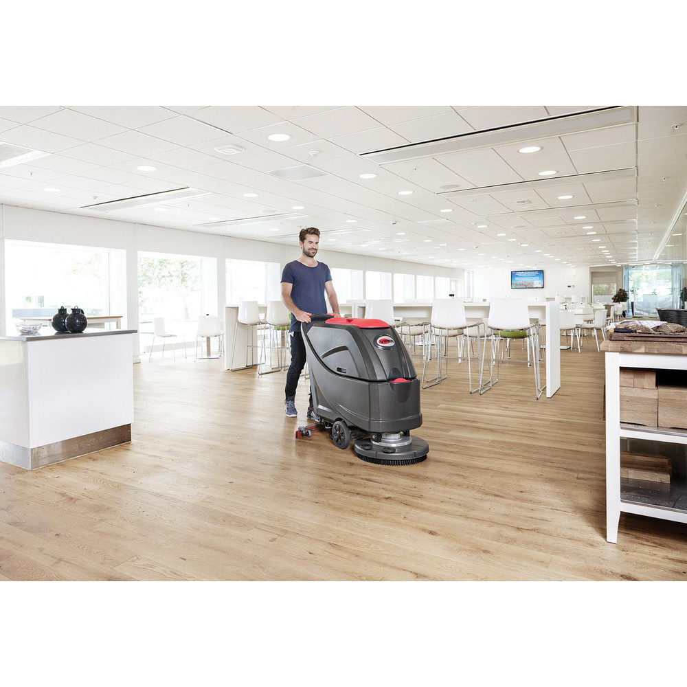 Nilfisk Floor Buffers, Polishers & Scrubbers: Product Type: Floor Scrubber; Power Source: Battery; Cleaning Width: 20 in - AS5160TO-TPPL