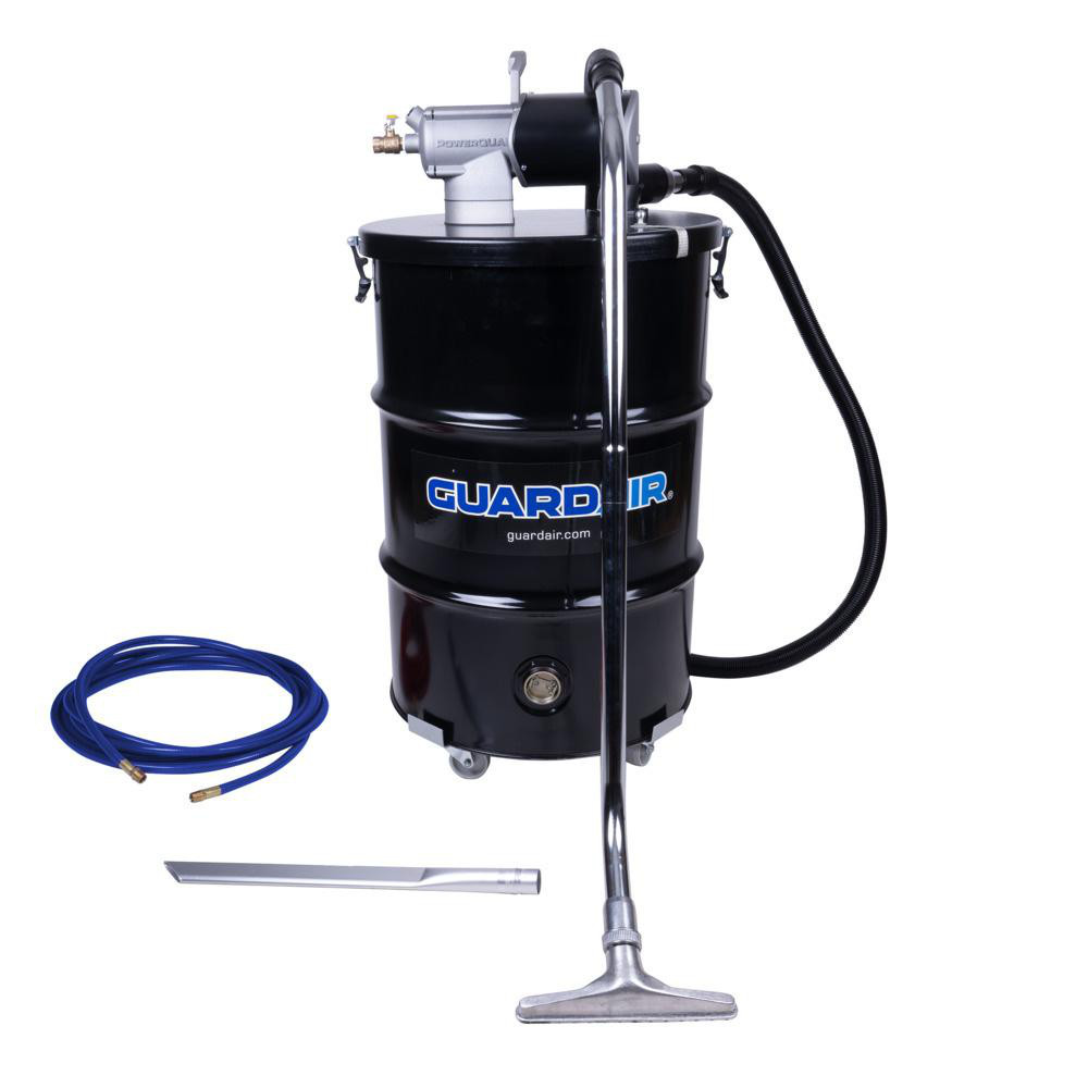 Tiger-Vac Explosion-Proof & Pneumatic HEPA Cleaner: Air, HEPA Filter, 6.6 gal Capacity - 110400