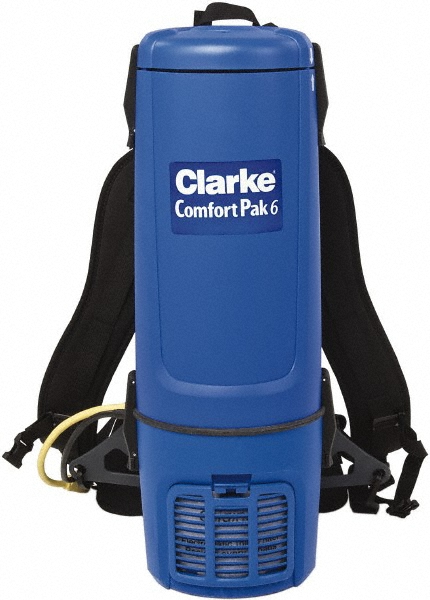 Clarke Comfort Pak 10 Backpack Vacuum, 10 qt, Corded Backpack Vacuum with Tool Kit - 9060707010