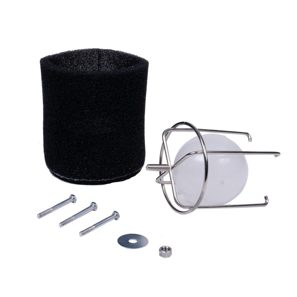 Guardair Vacuum Cleaner Repair Parts: Part Type: Liquid Shut Off Assembly; Compatible Vacuum Type: Drum-Top Vacuum Head; For Use With: 20/30/55 Gallon PowerQUAD Vacuums - PQ638