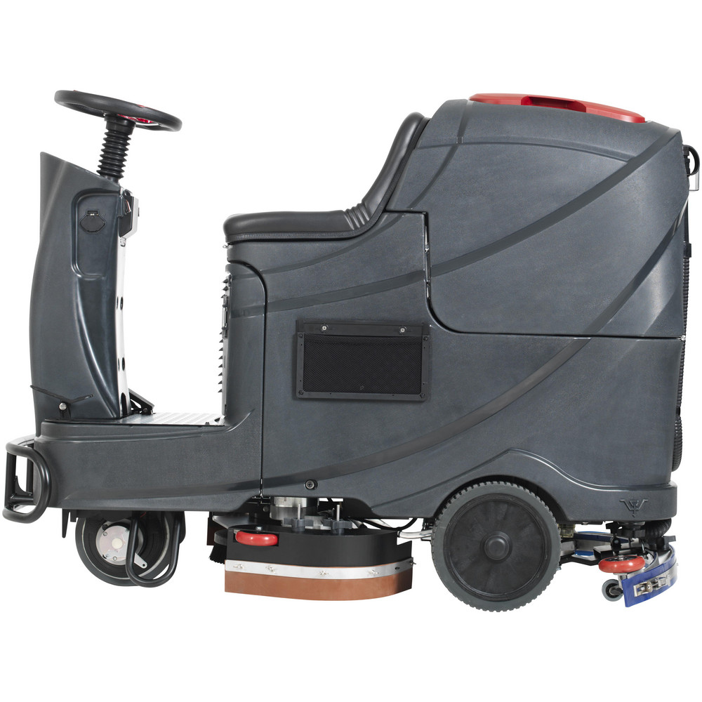 Nilfisk Floor Buffers, Polishers & Scrubbers: Product Type: Floor Scrubber; Power Source: Battery; Cleaning Width: 33.5 in - AS850R-242