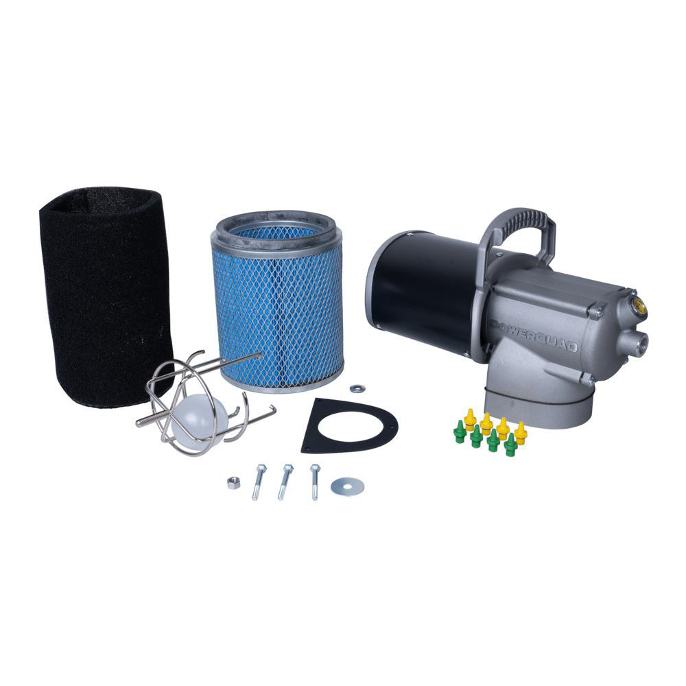 Guardair Vacuum Cleaner Repair Parts: Part Type: Retrofit Kit; Compatible Vacuum Type: Drum-Top Vacuum Head; For Use With: 20/30/55 Gallon Guardair Vacuums - PQ900K