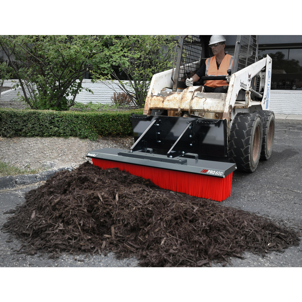 Trynex VALUSWEEP Forklift Sweeper Broom: Light Duty, Indoor, 60 in x 8 in, 5 Rows, Polypropylene - VSB-060