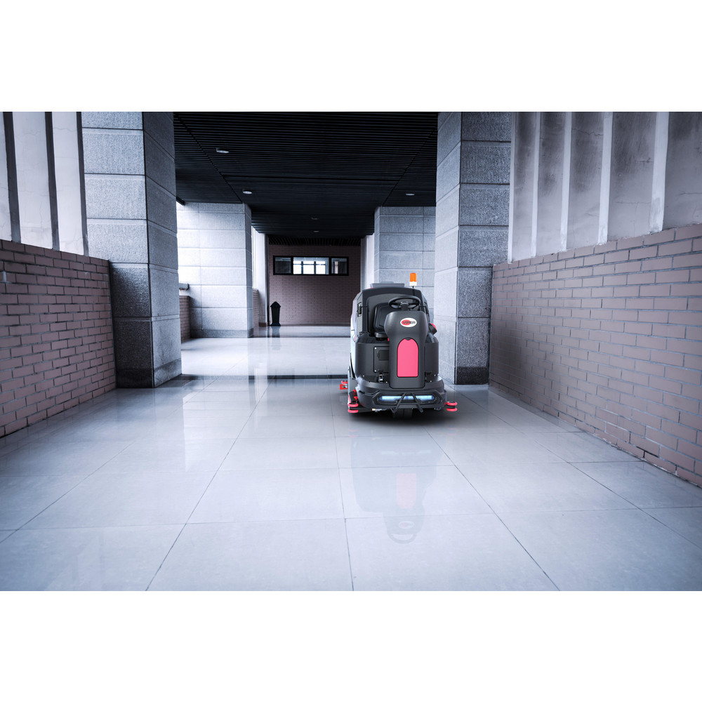 Nilfisk Floor Buffers, Polishers & Scrubbers: Product Type: Floor Scrubber; Power Source: Battery; Cleaning Width: 39 in - AS1050R-420
