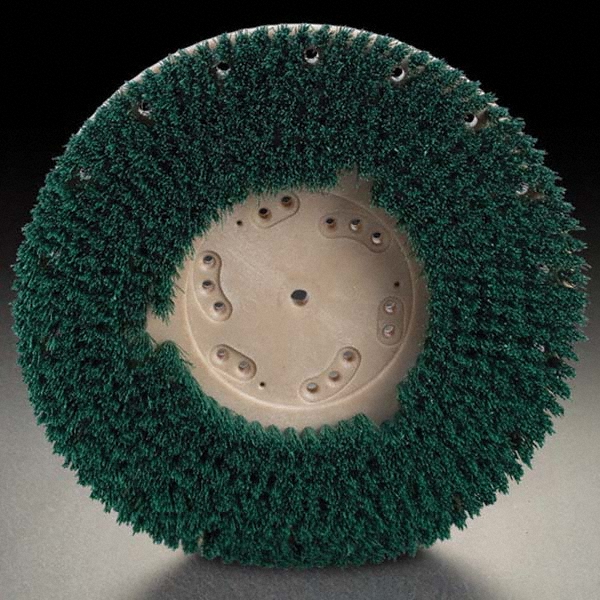 Oreck Floor Heavy-Duty Scrub Brush: Coarse, 12" Long - 237056