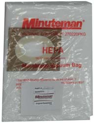 Minuteman Pack of (5) 1.40 Gal Vacuum Bags - 27022PKG