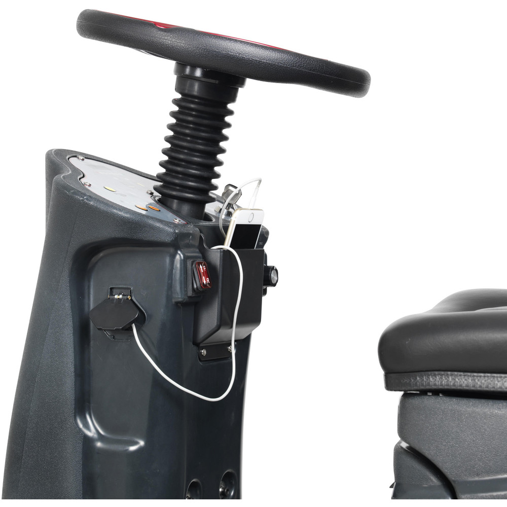 Nilfisk Floor Buffers, Polishers & Scrubbers: Product Type: Floor Scrubber; Power Source: Battery; Cleaning Width: 32 in - AS850R-TPPL