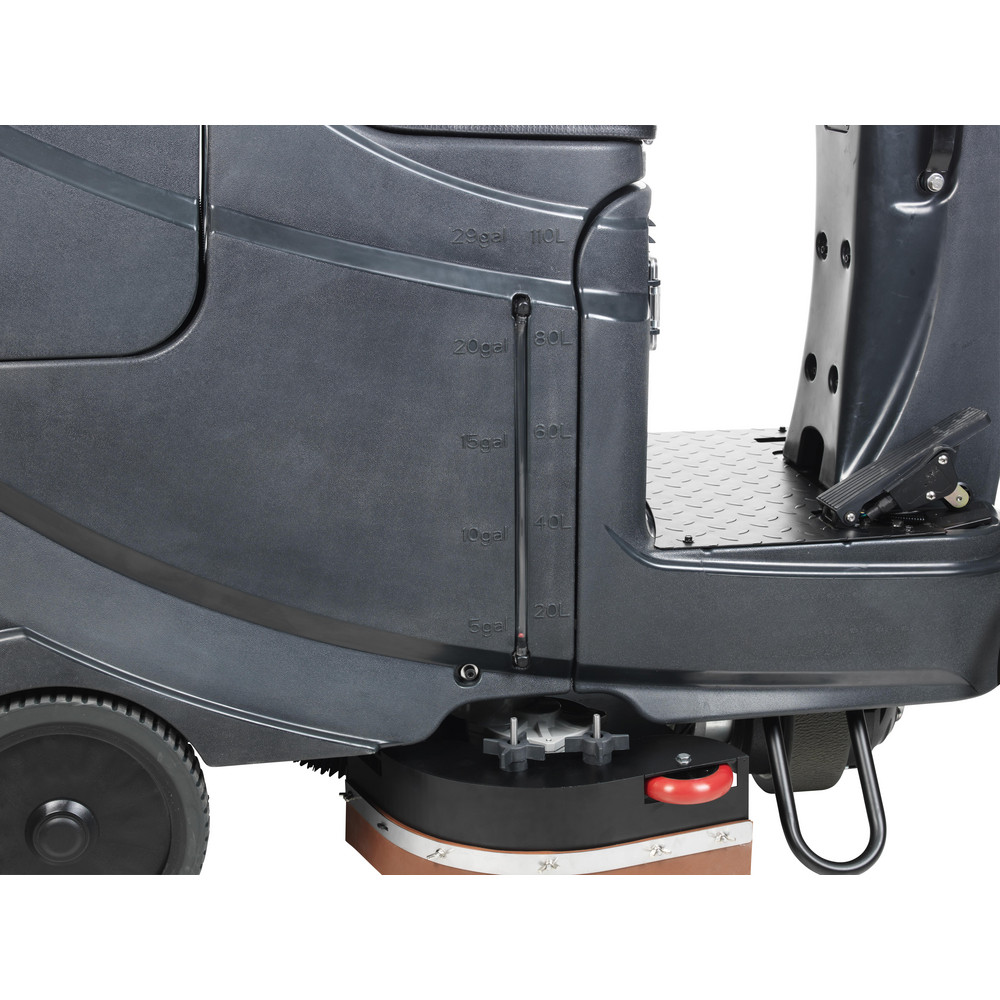 Nilfisk Floor Buffers, Polishers & Scrubbers: Product Type: Floor Scrubber; Power Source: Battery; Cleaning Width: 32 in - AS850R-TPPL