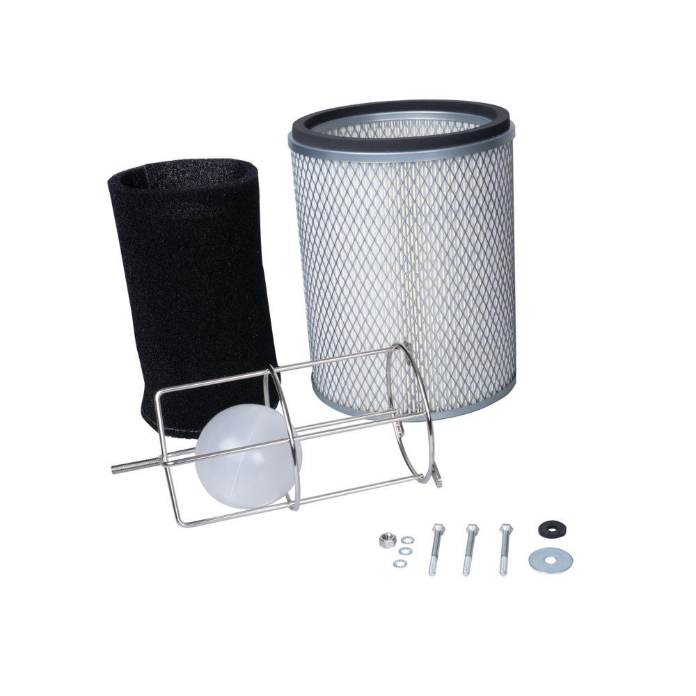 Guardair Vacuum Cleaner Repair Parts: Part Type: Retrofit Kit; Compatible Vacuum Type: Drum-Top Vacuum Head; For Use With: 20/30/55 Gallon Guardair Vacuums - PQ638K