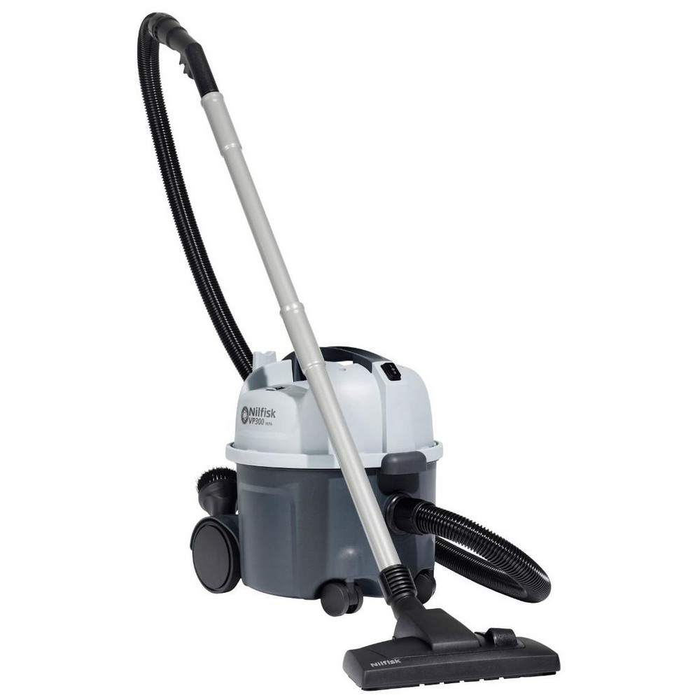 Nilfisk Industrial Cleaner: Electric, HEPA Filter, 11 gal Capacity - 107412178