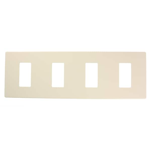 Leviton Dimmer Switch Renii Plate-0N4W0Fn-Lta - AWP00-4T