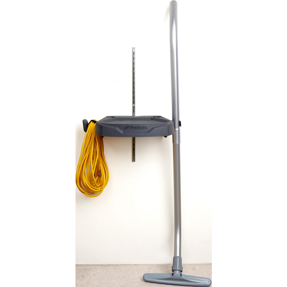 ProTeam Vacuum Cleaner Repair Parts: Part Type: Vac Station w/One Shelf; Compatible Vacuum Type: Backpack Vacuum; For Use With: Super Coach Pro, ProVac FS 6, GoFit Corded Series, GoFit Cordless Series, Legacy Backpack Models, GoFree Flex Pro II - 107793