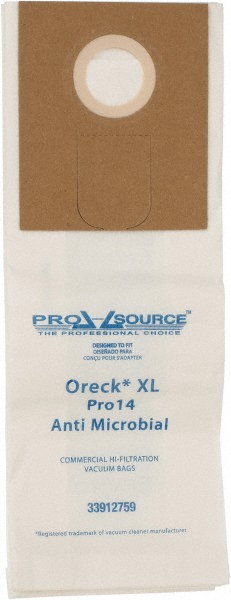 PRO-SOURCE Pack of 10 Meltblown Polypropylene & Paper Vacuum Bags - PAP694