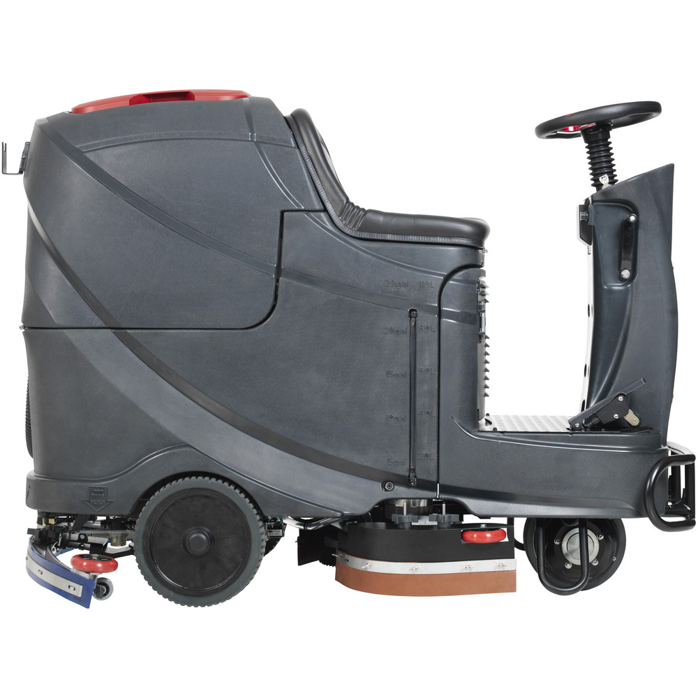 Nilfisk Floor Buffers, Polishers & Scrubbers: Product Type: Floor Scrubber; Power Source: Battery; Cleaning Width: 32 in - AS850R-312