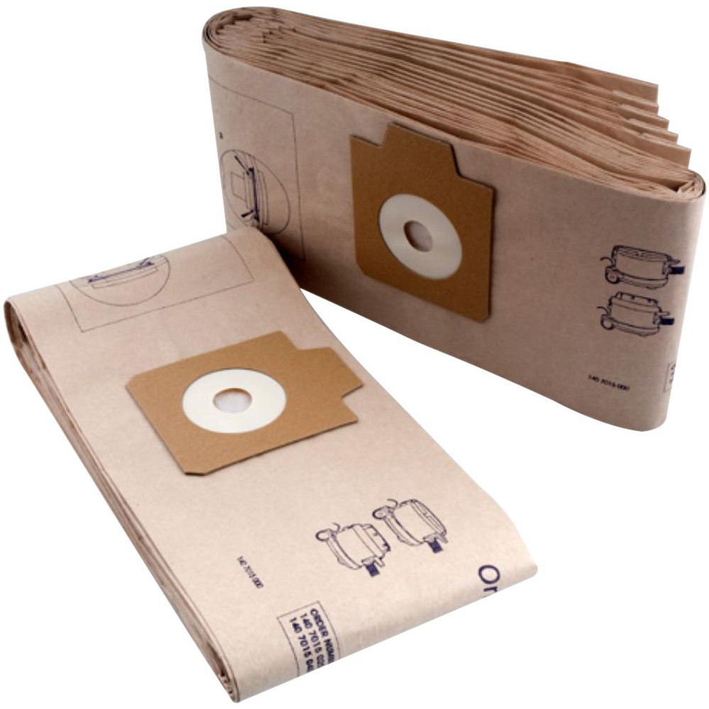 PRO-SOURCE Pack of 3 Meltblown Polypropylene & Paper Vacuum Bags - PAP683