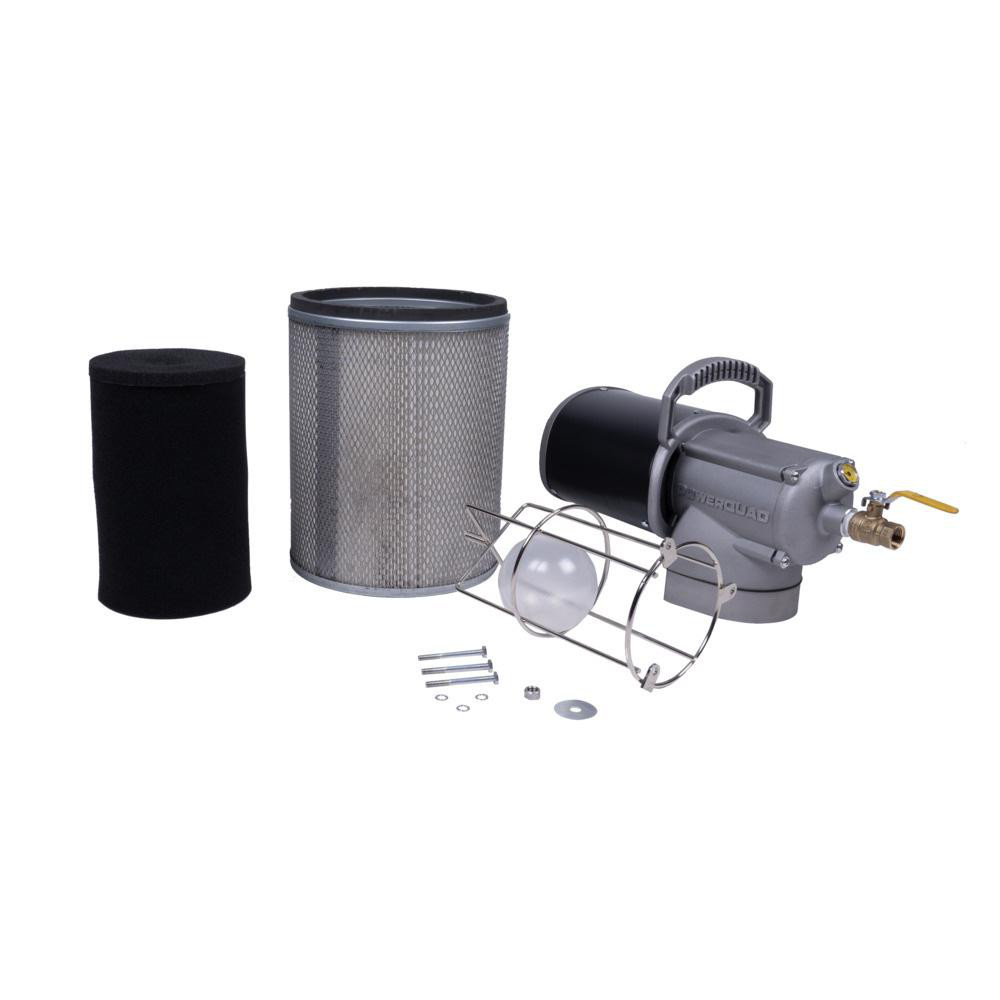 Guardair Vacuum Cleaner Repair Parts: Part Type: Maintenance Kit; Compatible Vacuum Type: Drum-Top Vacuum Head; For Use With: 55 Gallon PowerQUAD Vacuums - PQNMK55