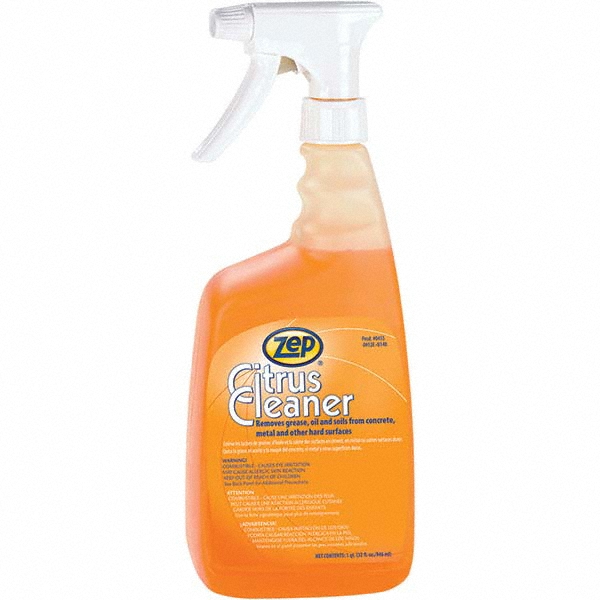 Rochester Midland Corporation Cleaner & Degreaser: 1 qt, Spray Bottle, Trigger Spray Bottle & Bottle - 11897714