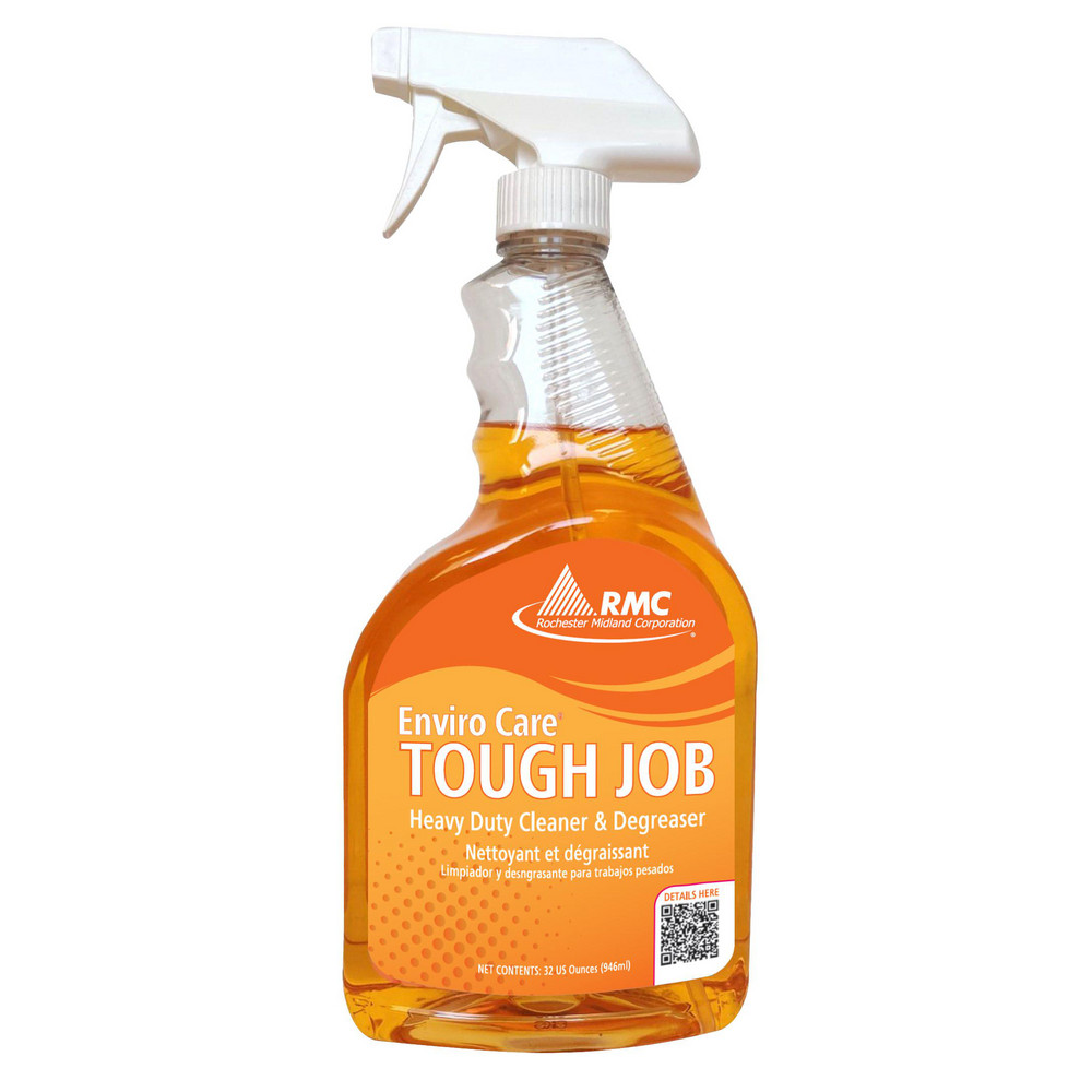 Rochester Midland Corporation Cleaner & Degreaser: 1 qt, Spray Bottle, Trigger Spray Bottle & Bottle - 11897714