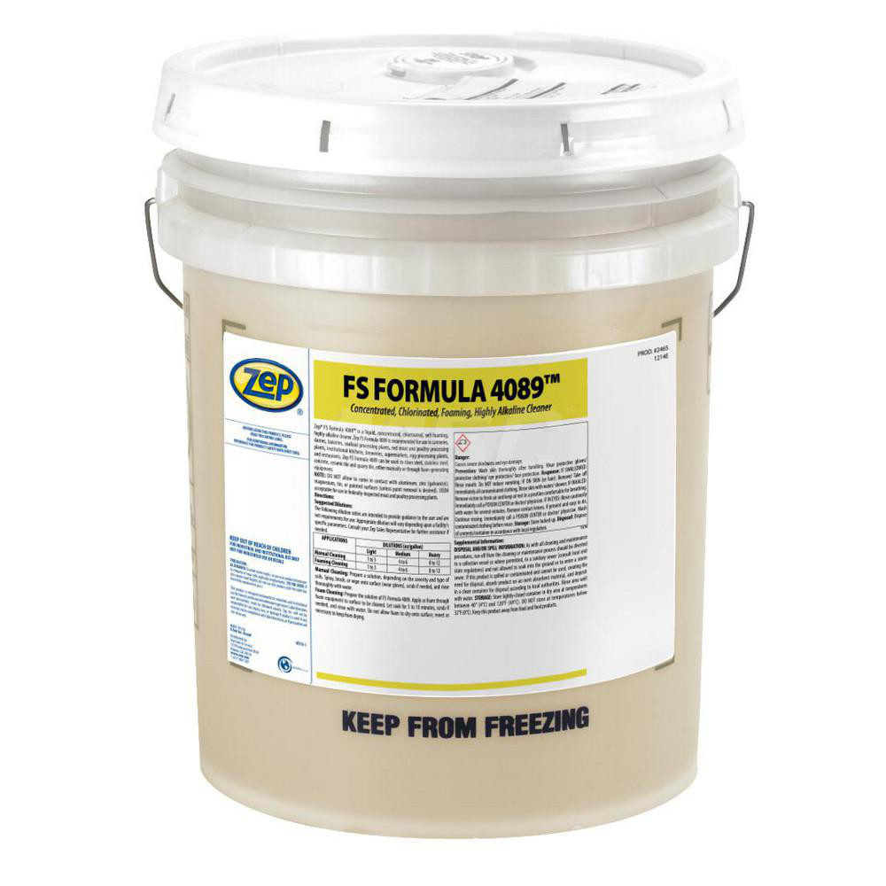 ZEP All-Purpose Cleaner: Liquid, 5 gal Pail, Unscented - 237135