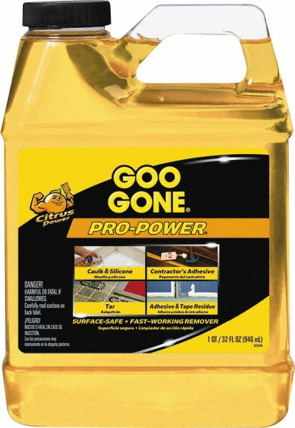 Goo Gone Case of (4) 1 Gal Bottles Adhesive Remover - WMN2085CT