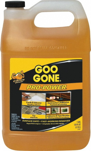 Goo Gone Case of (4) 1 Gal Bottles Adhesive Remover - WMN2085CT