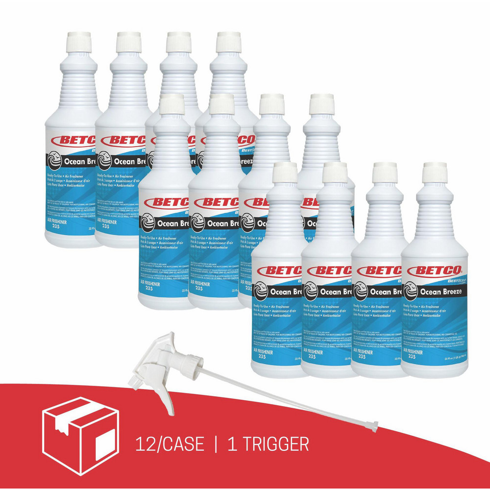 Betco Air Fresheners: Freshener Type: Air Freshener; Form: Liquid; Container Type: Spray Bottle; Dispensing Method: Spray - BET2351200