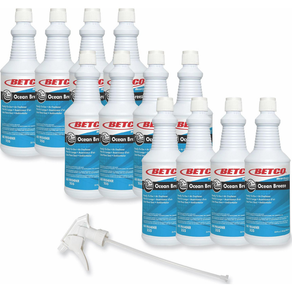 Betco Air Fresheners: Freshener Type: Air Freshener; Form: Liquid; Container Type: Spray Bottle; Dispensing Method: Spray - BET2351200