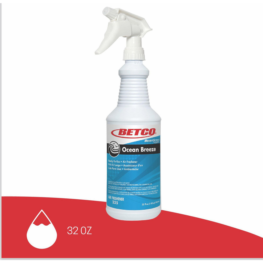Betco Air Fresheners: Freshener Type: Air Freshener; Form: Liquid; Container Type: Spray Bottle; Dispensing Method: Spray - BET2351200