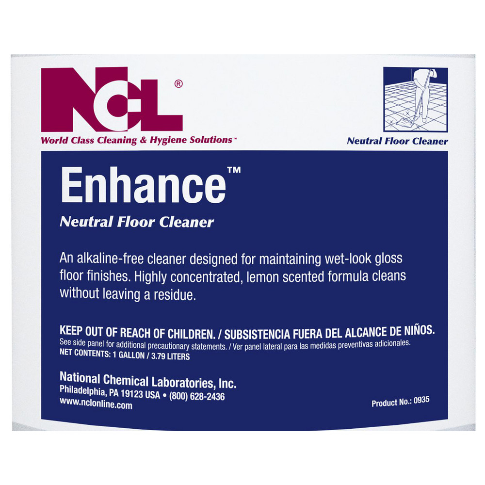 National Chemical Laboratories Floor Cleaners, Strippers & Sealers: Product Type: Floor Cleaner; Container Type: Plastic Bottle - 0935-29