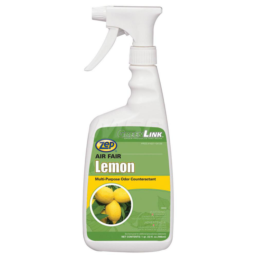ZEP Air Freshener: Liquid, 1 qt Spray Bottle - 162101