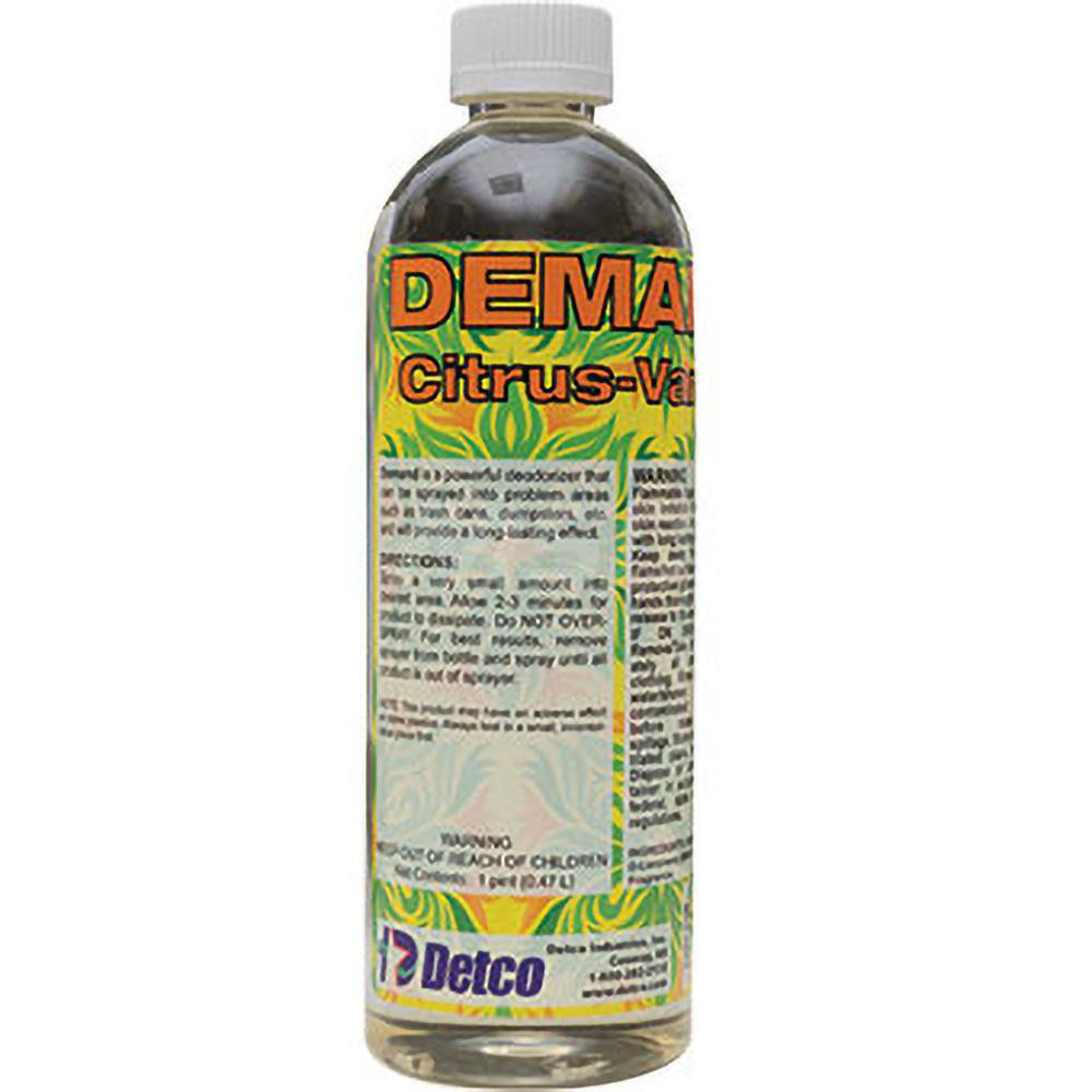 Detco Demand, 16oz Bottle w/ Sprayer, Deodorizer, Tropical Scent - 0481-P06