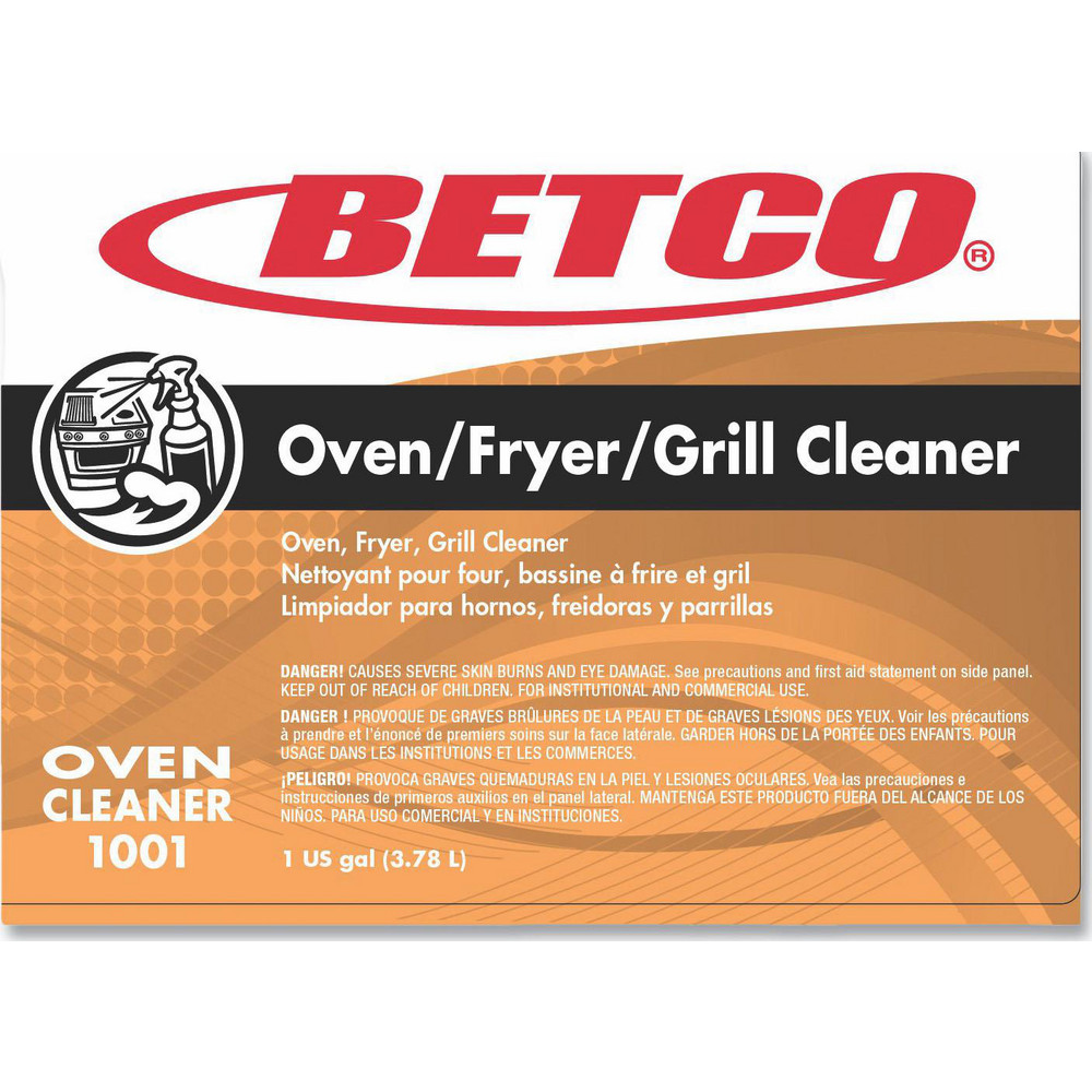 Betco Oven Cleaners: Liquid, Bottle, 1 gal, Yes - BET10010400