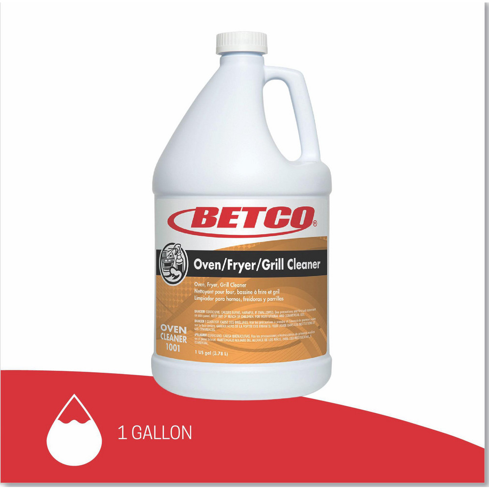 Betco Oven Cleaners: Liquid, Bottle, 1 gal, Yes - BET10010400