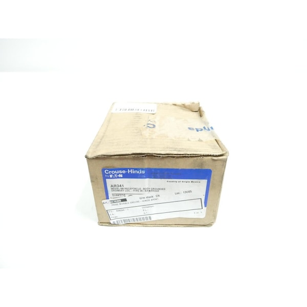 Crouse Hinds Arktite 4P 4W 30A Amp 600V-Ac Receptacle - AR341