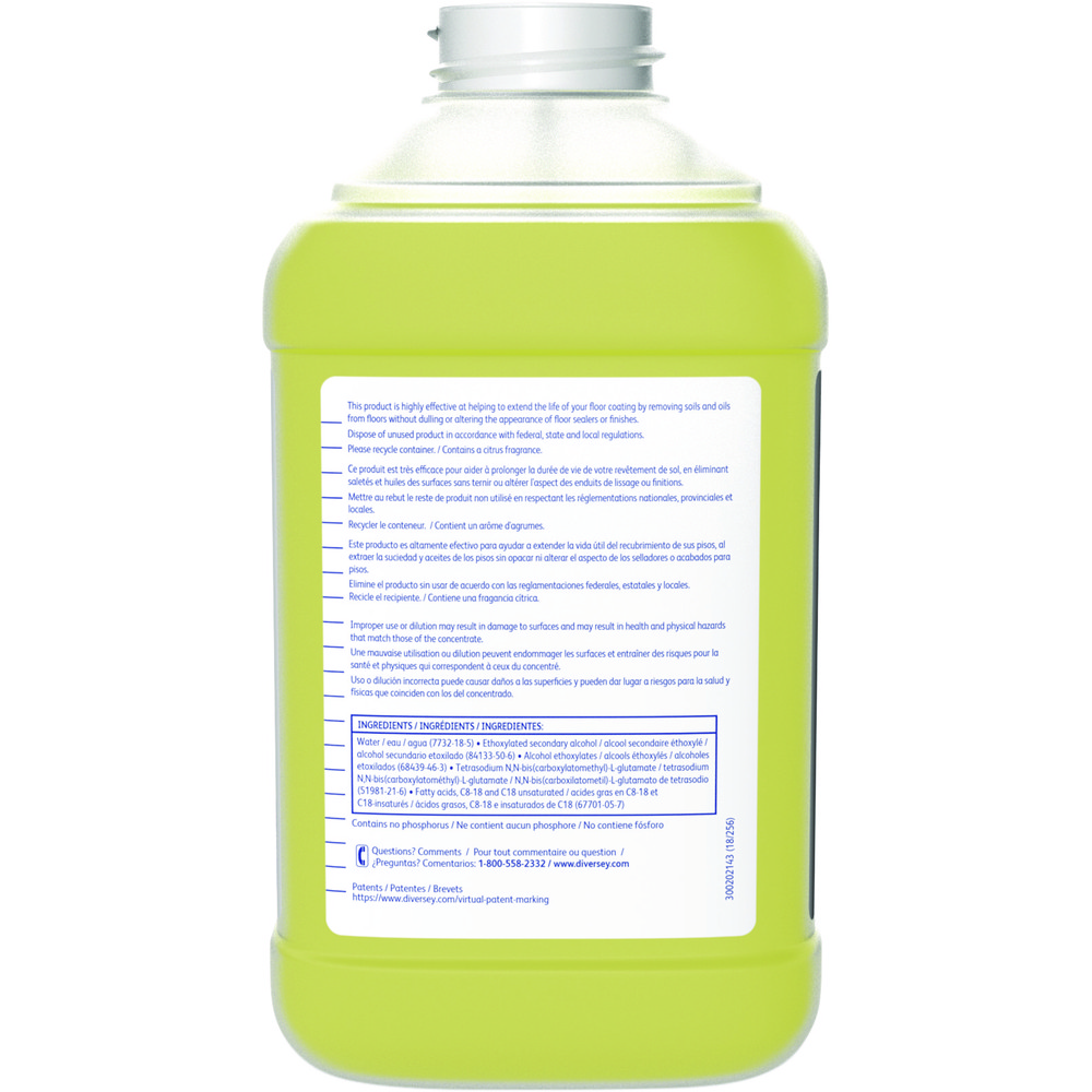 Diversey Floor Cleaners, Strippers & Sealers: Product Type: Heavy-Duty Floor Cleaner; Container Type: Bottle; Container Size (fl. oz.): 84.50 - DVS94996466