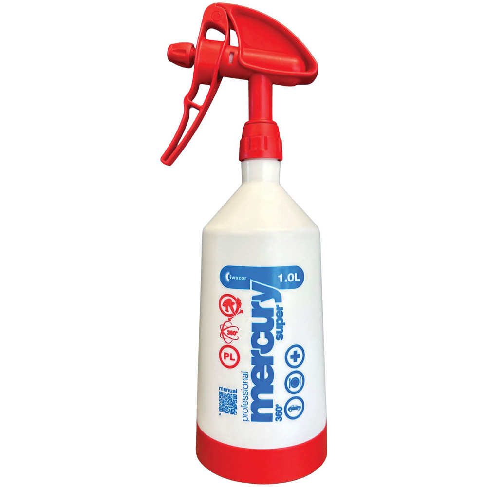 Kwazar Spray Bottles & Triggers: Product Type: Spray Bottle with Trigger; Dispensing Type: Mist; Container Capacity: 1 L - 084524