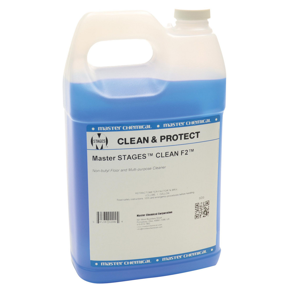 Master Fluid Solutions Master STAGES™ CLEAN F2™, Non-Butyl Floor & Multi-Purpose Cleaner, 54 gal Drum - CLEANF2-54G