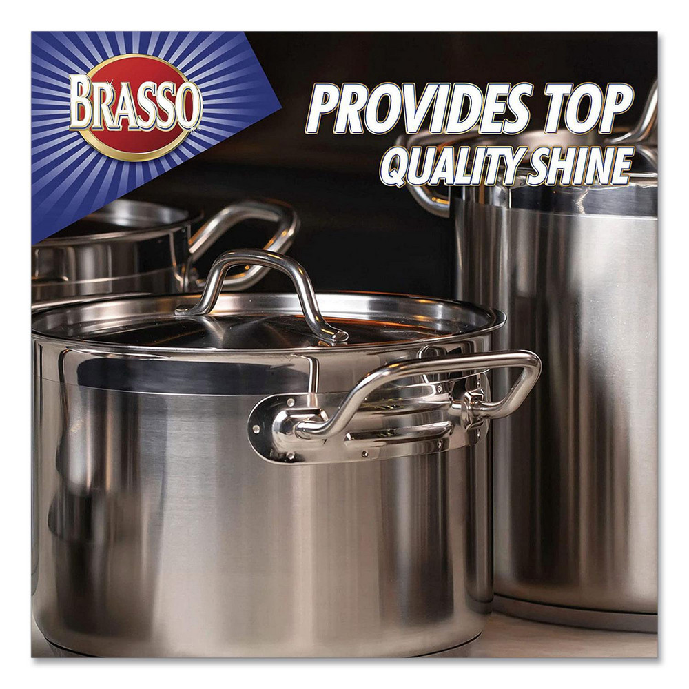 Brasso Metal Surface Polish, 8 oz Bottle, 8/Carton - RAC89334