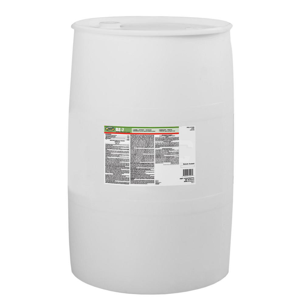 ZEP DZ-7 Neutral Disinfectant Cleaner, 55 gal, Pleasant Scent - 752086