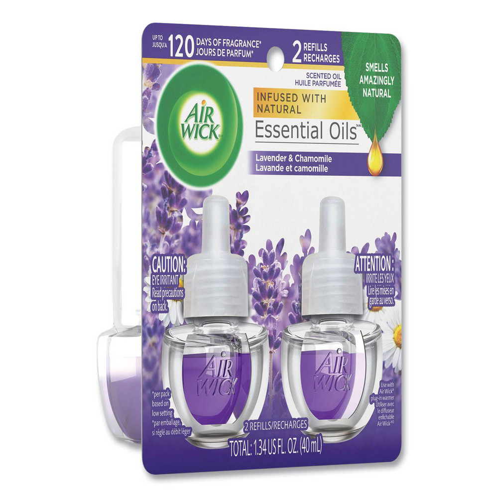 Air Wick Scented Oil Refill, Lavender and Chamomile, 0.67 oz, 2/Pack - RAC78473PK