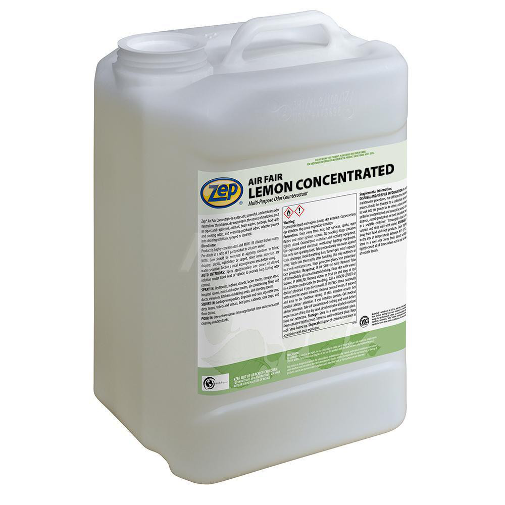ZEP Air Freshener: Liquid, 2-3/4 gal Bottle - 203952
