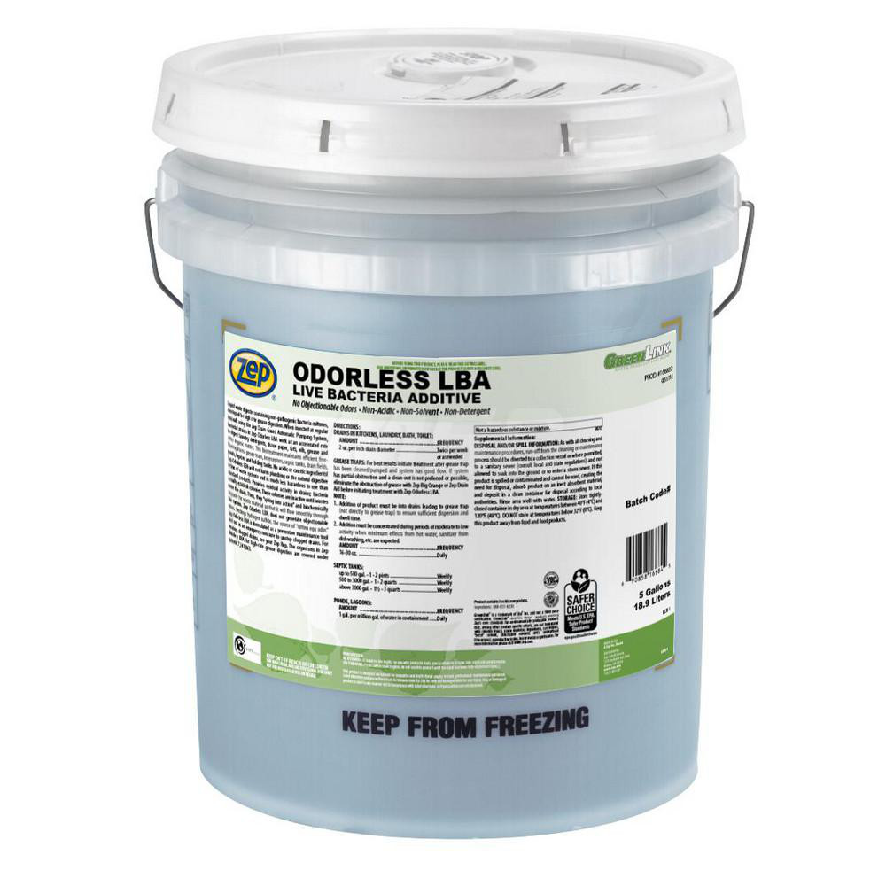 ZEP Orange Float XT-5490 Floating Citrus Solvent for Lift Stations, 5 gal, Citrus Scent - 367035