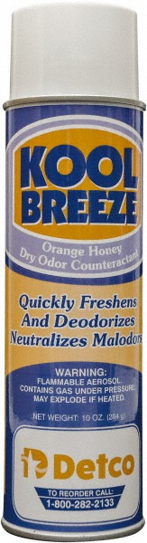 Detco Kool Breeze - Orange-Honey, 20 oz Aero Can, Air Freshener - 0977-A12