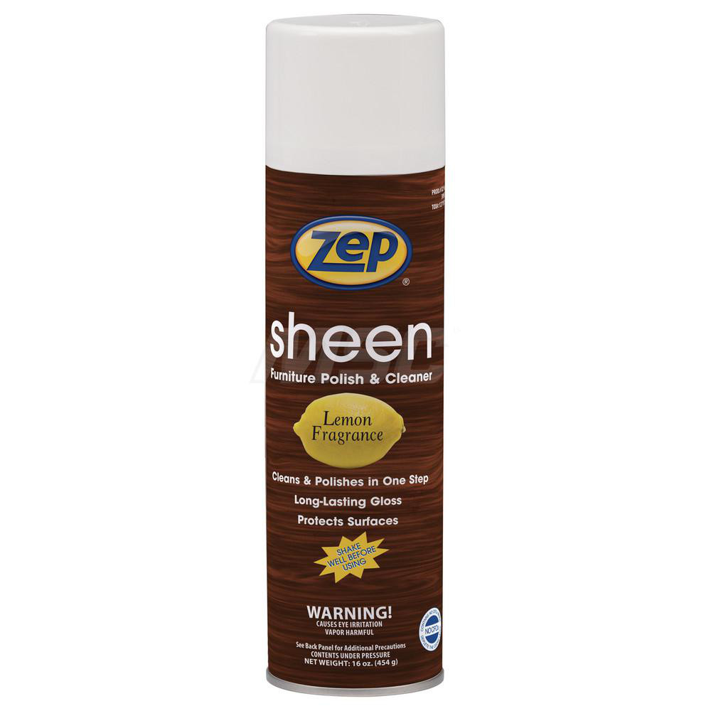 ZEP Misty Aspire® Stainless Steel Cleaner & Polish, Lemon Scent, 16 oz, 12/Case - 1038047