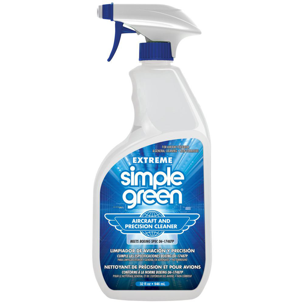 Simple Green® Food Service Degreaser: 32 oz, Trigger Spray Bottle - 0610101201032