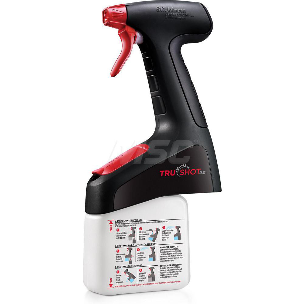 3M Twist 'N Fill™ System Dispenser, Gray Cap, with Pressure-ReliefFitting - 7000052531