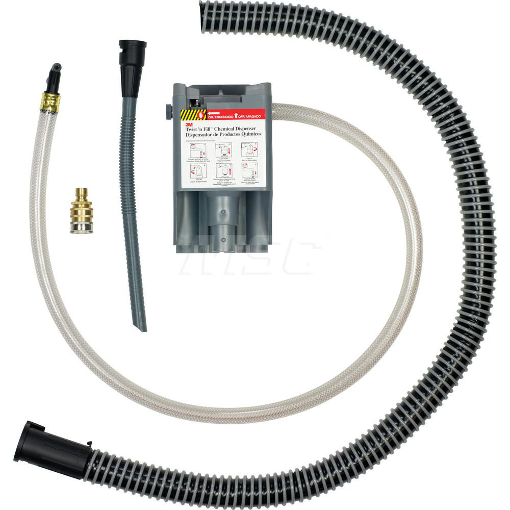 3M Twist 'N Fill™ System Dispenser, Gray Cap, with Pressure-ReliefFitting - 7000052531